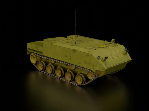 BTR-MDM Rakushka Modelo 3D