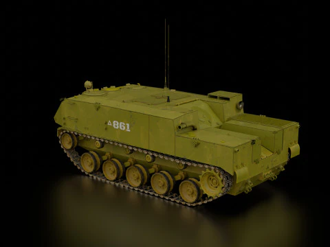 BTR-MDM Rakushka 3D Model