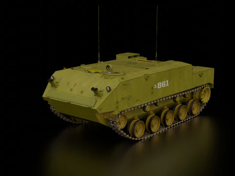 BTR-MDM Rakushka 3D Model
