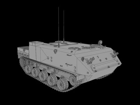 BTR-MDM Rakushka 3D Model