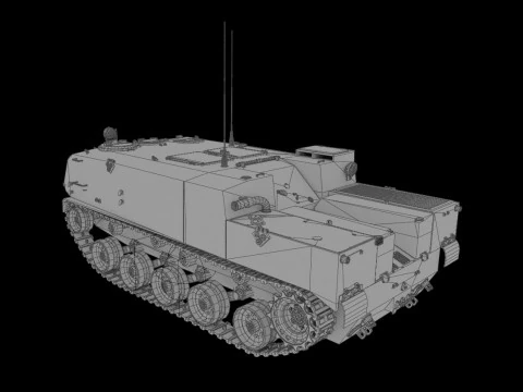 BTR-MDM Rakushka 3D Model