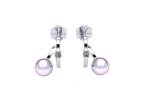 Diamond earring 3d render 3D Print Model