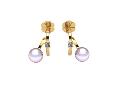 Diamond earring 3d render 3Dプリントモデル
