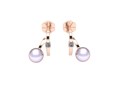 Diamond earring 3d render 3Dプリントモデル