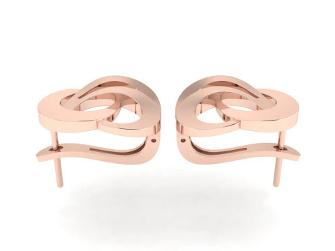 Diamond earring 3d render 3D Print Model