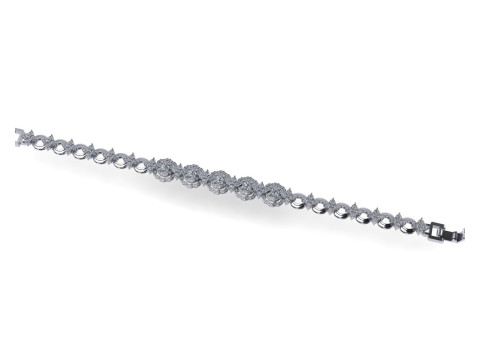 Diamond bracelets 3d render Modelo de impresión 3D