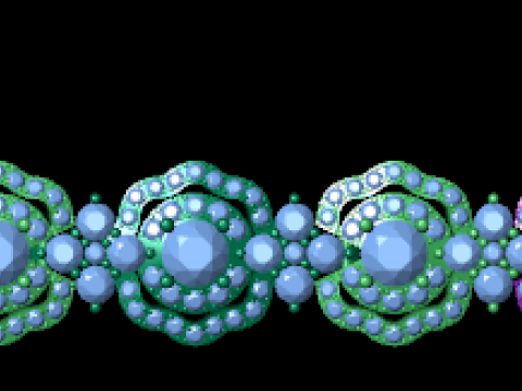 Diamond bracelets 3d render Modelo de impresión 3D
