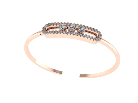 Diamond bracelets 3d render 3D Print Model