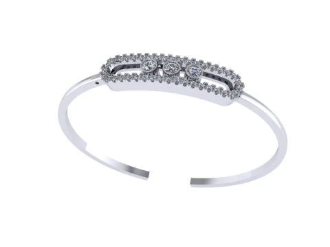 Diamond bracelets 3d render 3D Print Model