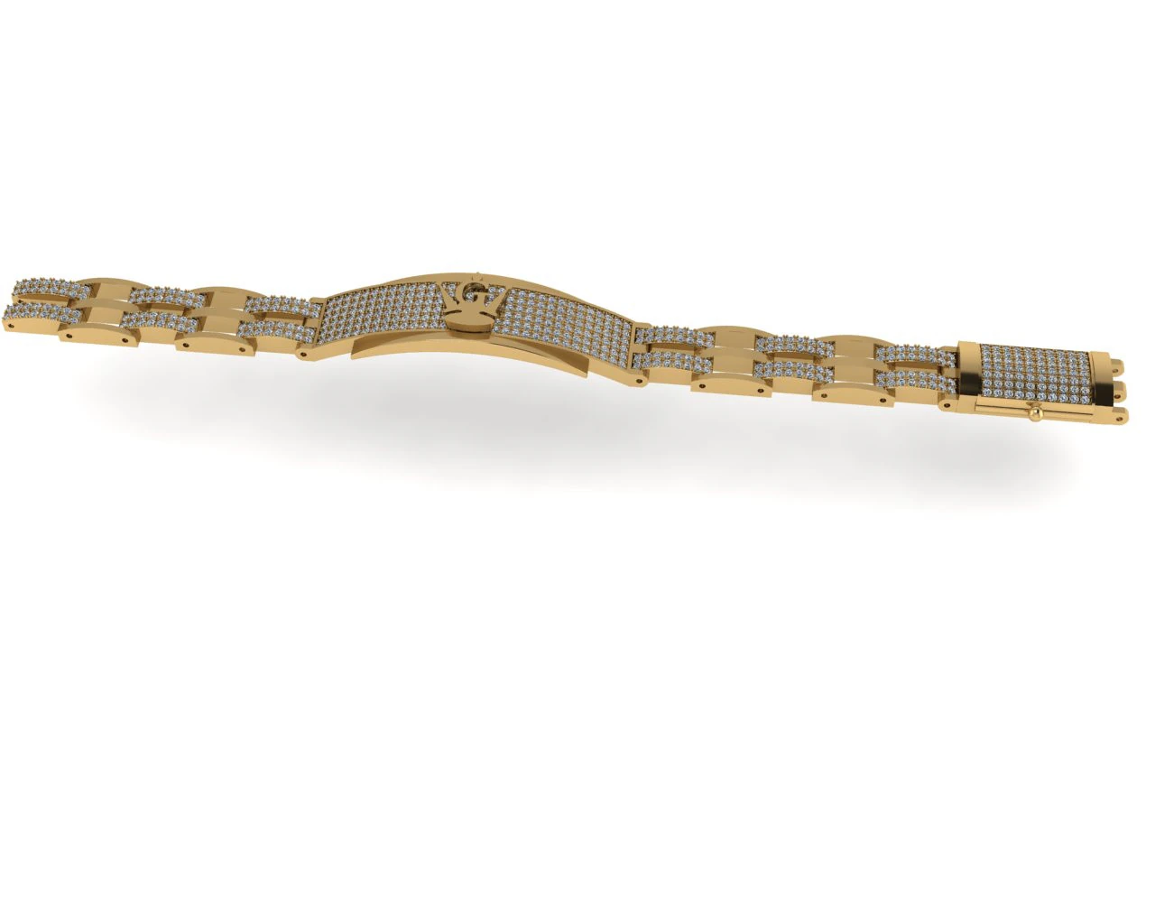 Diamond bracelets 3d render 3D Print Model .c4d .max .obj .3ds .fbx .stl .blend 