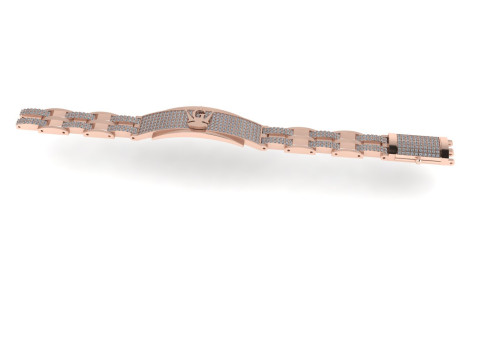 Diamond bracelets 3d render Modèles 3D en vedette