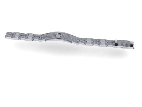 Diamond bracelets 3d render Modèles 3D en vedette