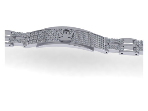 Diamond bracelets 3d render Modèles 3D en vedette