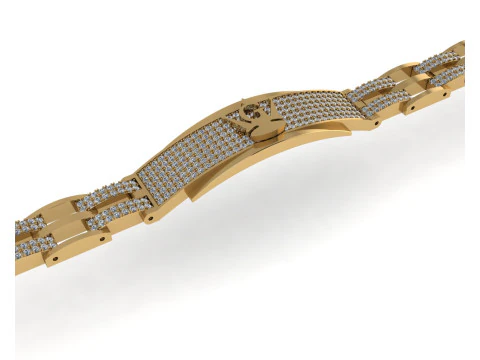Diamond bracelets 3d render 3D Print Model
