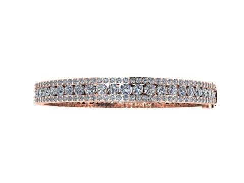 Diamond bracelets 3d render Modèles 3D en vedette