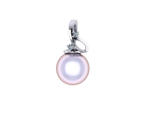 Diamond pendant 3d render 3D प्रिंट मॉडल