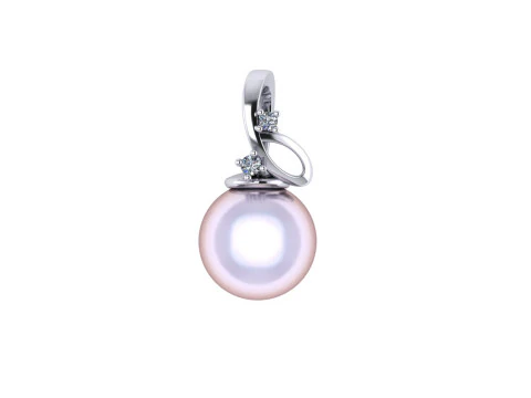 Diamond pendant 3d render 3D Print Model