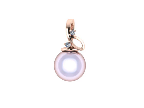 Diamond pendant 3d render 3D Print Model