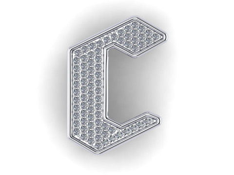 Diamond pendant 3d render 3D printmodel