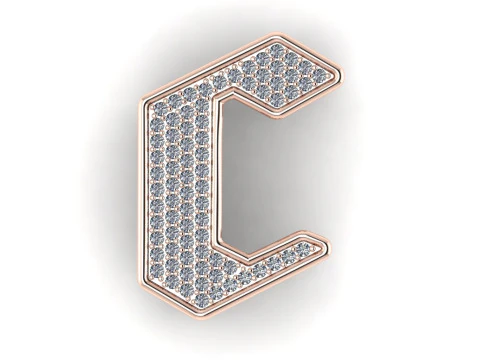 Diamond pendant 3d render 3D Print Model