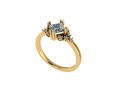 Women diamond engagement ring 3d render 3D-Druckmodell