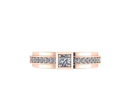 Wedding ring 3d render 3Dプリントモデル