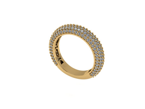 Women diamond ring 3d render 3Dプリントモデル