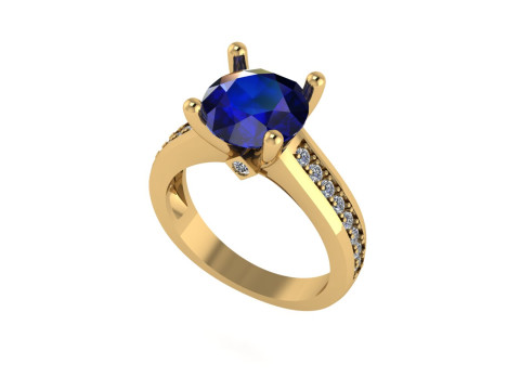 Women diamond ring 3d render 3D 打印模型