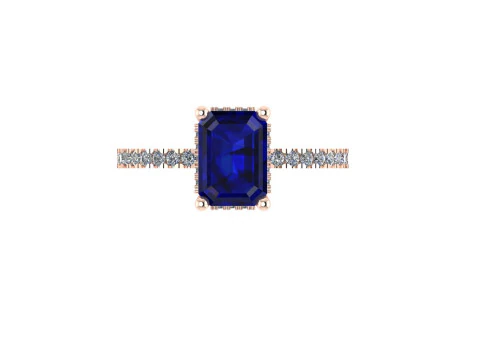 Women diamond ring 3d render 3D Print Model