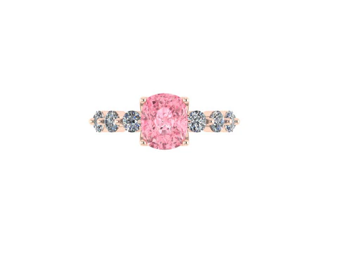 Women diamond ring 3d render 3D Print Model