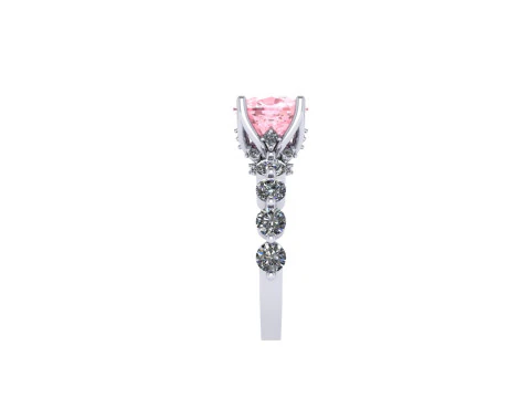 Women diamond ring 3d render 3D Print Model