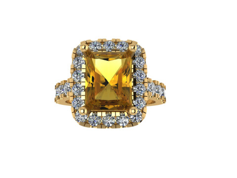 Women diamond ring 3d render 3D 打印模型