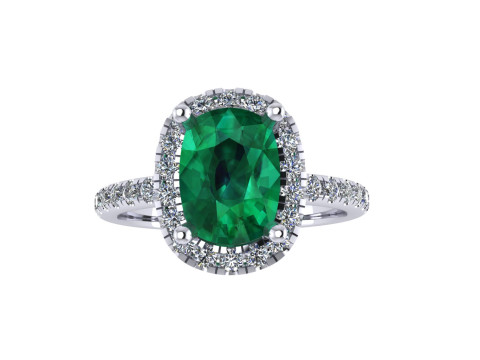 Women diamond ring 3d render 3D Print Model