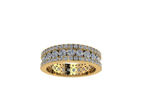 Women diamond ring 3d render 3D Print Model