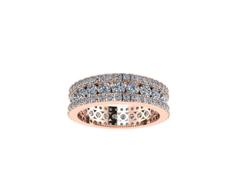 Women diamond ring 3d render 3D Print Model