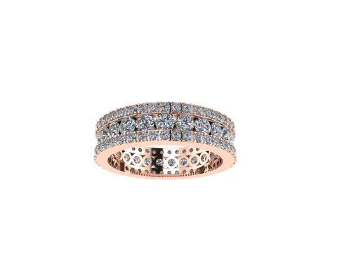 Women diamond ring 3d render 3D Print Model