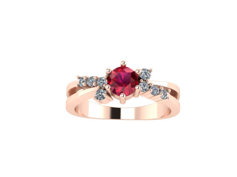 Women diamond ring 3d render 3D Print Model