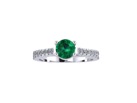 Women diamond ring 3d render 3D Print Model