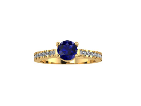 Women diamond ring 3d render 3D Print Model