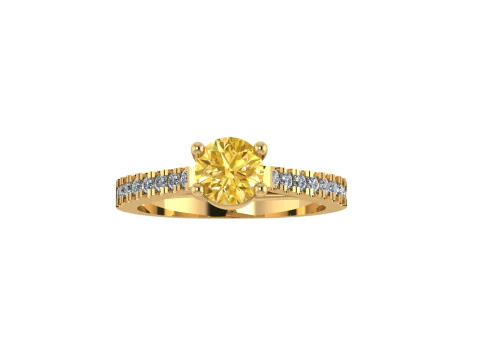 Women diamond ring 3d render 3D Print Model