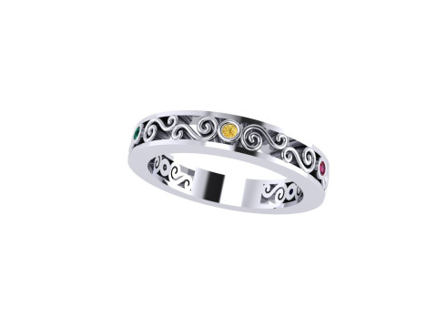 Women diamond ring 3d render 3D 프린트 모델