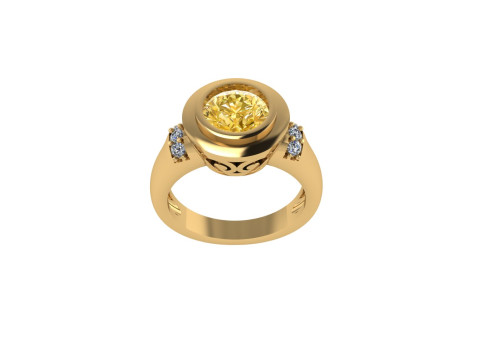 Women diamond ring 3d render 3D Print Model