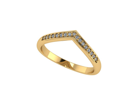Diamond ring design 3d render 3Dプリントモデル