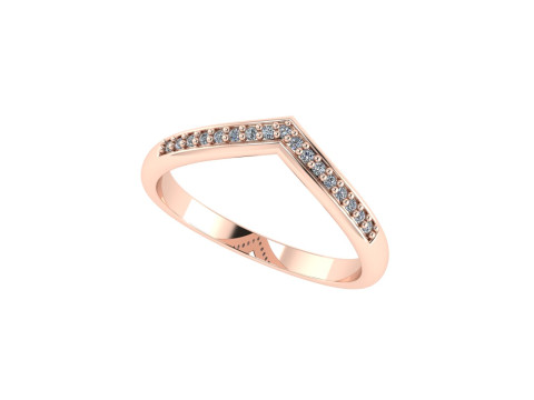 Diamond ring design 3d render 3Dプリントモデル
