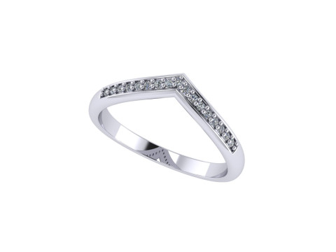 Diamond ring design 3d render 3Dプリントモデル