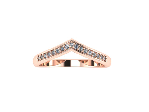 Diamond ring design 3d render 3Dプリントモデル