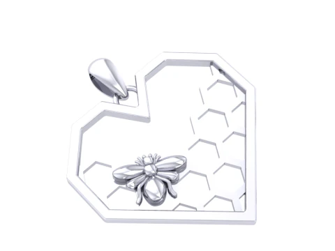 Diamond pendant 3d render 3D Model