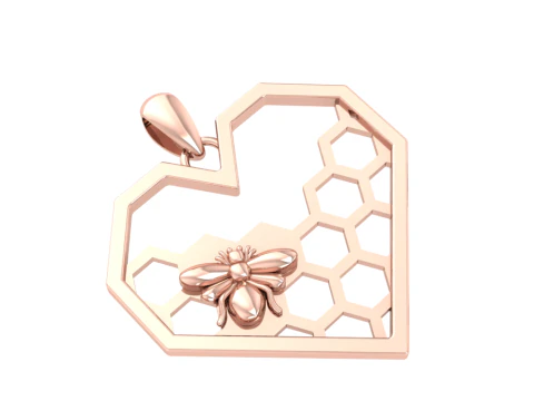 Diamond pendant 3d render 3D Model