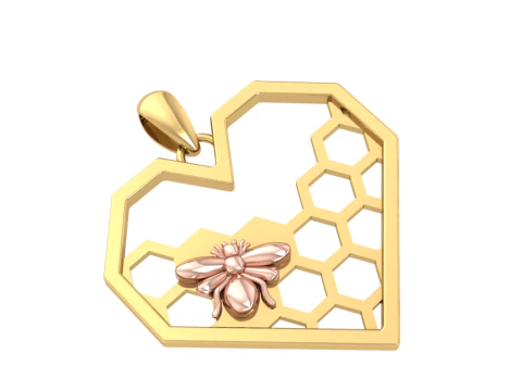 Diamond pendant 3d render 3D Model