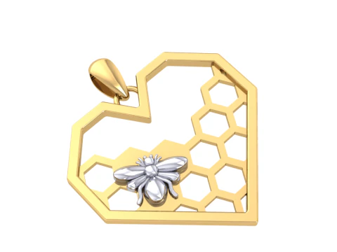 Diamond pendant 3d render 3D Model